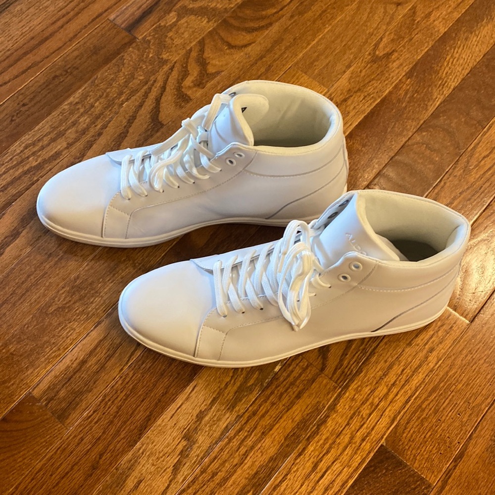 White sneakers